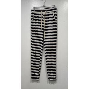 Lates Striped Pajama Pants Women’s Size Small Drawstring Jogger READ